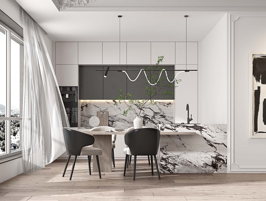 南寧新房裝修-現(xiàn)代簡約-餐廳 南寧新房裝修-現(xiàn)代簡約-餐廳