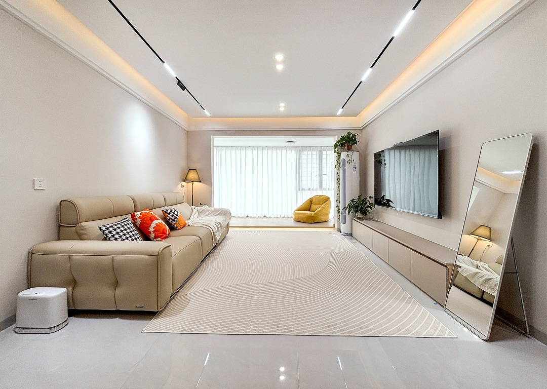 保利領秀前城喜悅都105㎡現(xiàn)代簡約風