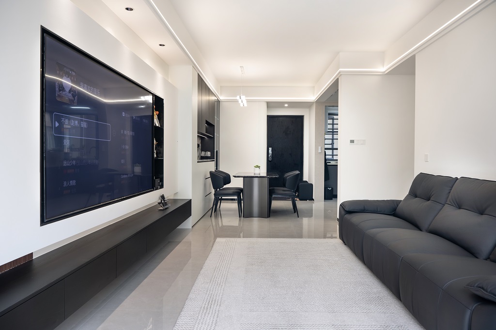 鳳嶺學(xué)府92㎡現(xiàn)代極簡風(fēng)