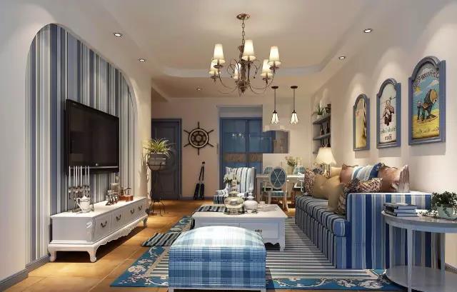 裝修主調(diào)里加些&ldquo;藍&rdquo;色，真的好美啊~