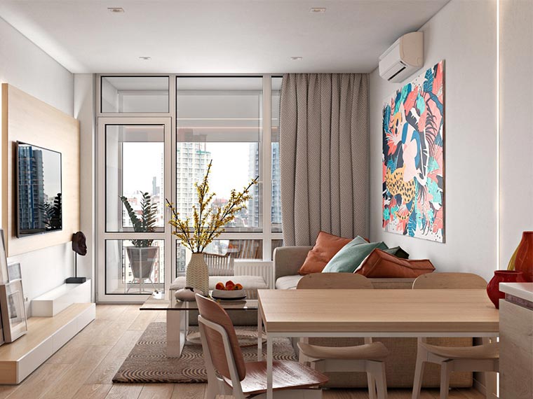 喜樂(lè)南都100平現(xiàn)代簡(jiǎn)約風(fēng)格案例