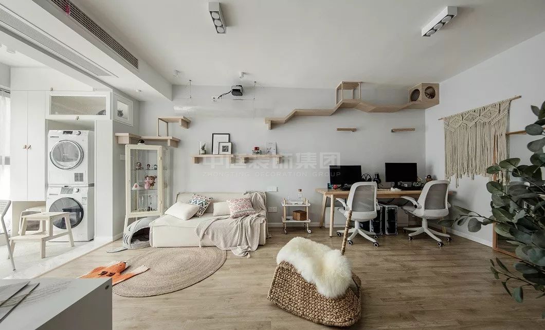 天健西班牙小鎮(zhèn)113m&sup2;日式風(fēng)格案例